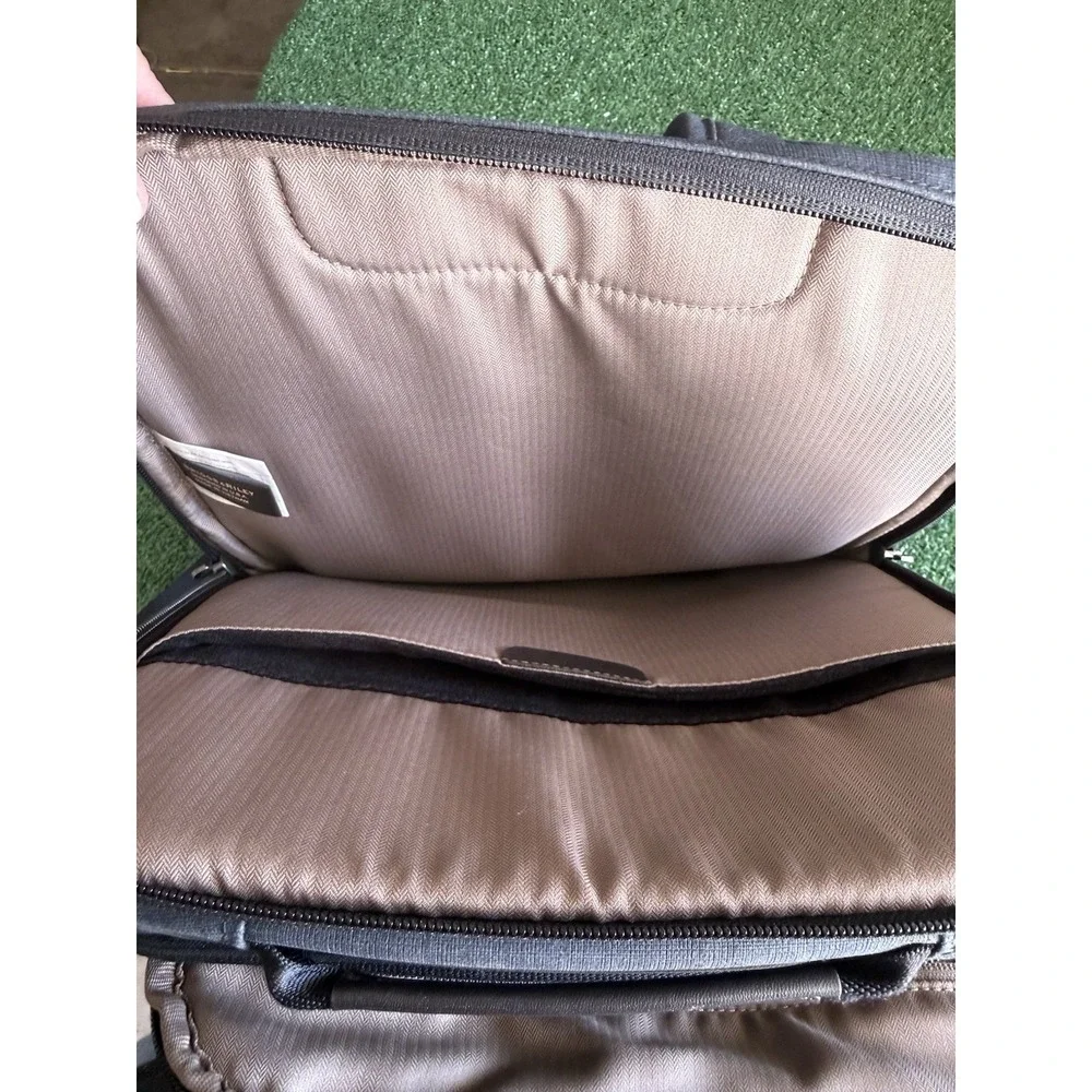 Briggs & Riley Kinzie Street Medium Backpack, Navy Blue/Grey W/RFID shield